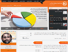 Tablet Screenshot of marketing-research.ir